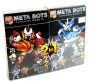 BLOCK TECK Robot Building Blocks Two (2) PUNCHING ROBOT KITS Educational Toys