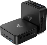 KAMRUI E3B Mini PC, AMD Ryzen 5 7430U (6C/12T, Up to 4.3GHz), 32GB DDR4 512GB M.2 SSD Mini Computers, Micro pc, Gigabit Ethernet/4K UHD/WiFi 6/BT5.2/VESA/Home/Business Mini Desktop Computer