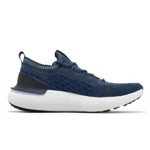 【UNDER ARMOUR】慢跑鞋 HOVR Phantom 3 SE 男鞋 藍 白 針織鞋面 襪套式 運動鞋 緩衝 UA(3026582402)