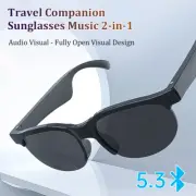 Wireless Bluetooth 5.3 Smart Glasses Headset Stereo Music Sunglasses Headphone