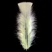 Flat Top Marabou Feather Pack 10 grams - Mint Green