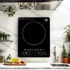 Portable 2200W Induction Cooktop Electric 240V Ceramic Glass LED 10 Modes