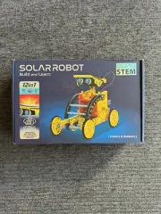 Solar Robot Build And Learn Toy STEM Educational & Fun, 12 in 1 Builds, 8+