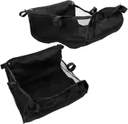 ORFOFE Pushchair Storage Pouch Stroller Bottom Basket Organizer Laundry Bag Multifunctional Accessory