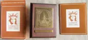 Vintage 1985 Avon "BRASS 1922 STATUE OF LIBERTY STAMP" Plaque/Paperweight -NEW!