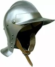 Medieval Italian Helmet Knight Armor SCA LARP Reenactment Warrior Costume Helmet