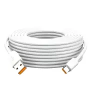 6A 66W USB-A to Type-C Extended Cable Fast Charging Data Transmission Copper Core Line 1M/2M/3M/5M/6M/8M/10M/12M Long fo