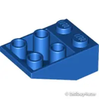 在飛比找蝦皮商城優惠-LEGO零件 反斜磚 3x2 3747b 藍色 450046