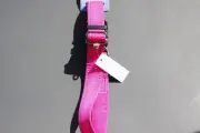 Max & Neo Quality Collar Pink 4 FT x 1" Nylon Reflective Collar