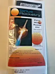 Flying Model Rocket Kit - Low Power Sirius Interrogator