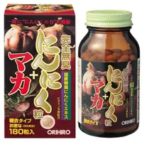 在飛比找DOKODEMO日本網路購物商城優惠-[DOKODEMO] Orihiro完全無臭大蒜粒180粒
