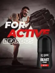 Beardo Beast Power Perfume Roll On for Men Perfume RollerBall 50ml