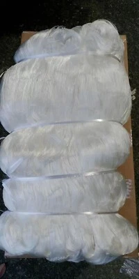 6 inch 60 mesh 630ft Alaska Twist Clear / Premium Commercial Fishing Net