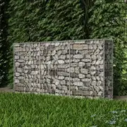 Gabion Basket Wall Garden Landscape Fence Barrier Rustproof Galvanised Steel