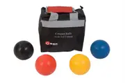 16oz Composite Croquet Balls - Primary Colours