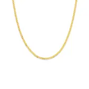 9ct Gold 45cm Solid Curb Chain