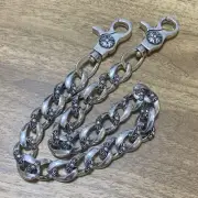 Unbranded Gothic-Style Wallet Chain 925 Silver Wallet Chain 45cm Fine Craftsman