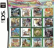UGU 208 in 1 Game NDS Game Pack Card DS Games Super Combo with NDS DS 2DS New 3DS NDSI XL