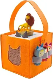 [Taladad] Case for Toniebox Starter Set ,Bag for Tonies Box Kids Hard Case with Handle,Portable Carrying Case Travel Felt Bag for Tonie box