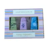 CRABTREE & EVELYN ~ 3 PIECE HAND THERAPY SET ~ LILY / IRIS / LA SOURCE