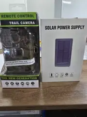 4G Trail Camera Home Security Hunting Farm Guard Solar power Remote Control