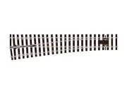 O gauge Medium Rad Turnout Left Hand Peco SL-E792BH