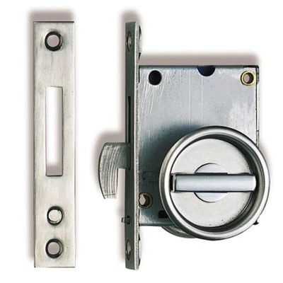 SUGATSUNE SLIDING DOOR LATCH NON HANDED SLIM DESIGN THUMB TURN FOR ONE SIDE*