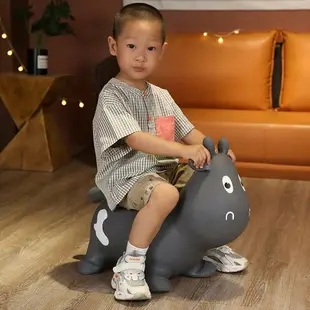 兒童充氣玩具跳跳馬坐騎加厚戶外寶寶動物橡膠玩具嬰兒一周歲禮物