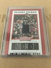 2019 JOHN WALL PANINI CONTENDERS RED #d 04/10 ROCKETS