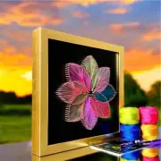 Colorful Flower String Art Kit