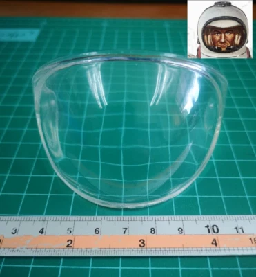 Visor of Colonel Hap Hazard for Space Vintage Robot Tin Toy **REPRODUCT**