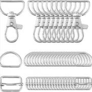 Keychain Lobster Clasp Keyrings Lobster Hook Suitable for Keychains and Handbags