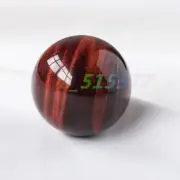 Top！ Natural Red Tiger's Eye Quartz Sphere Crystal Ball Healing 45-48mm +Stand