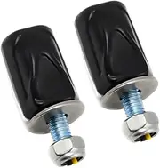 Anneome 1 Pair Motorcycle LED Turn Signal Light Black Indicator Blinker for Fit Motorcycles Easy to Install Low Power Consumption Bright LED Bulbs Compatible with Mounting Bolt
