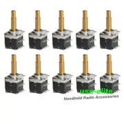 10x Channel Switch Control for GP328 GP340 HT750 HT1250 PRO5150 Radio Handheld