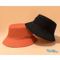 在飛比找PChome24h購物優惠-【Ranblue】韓版簡約雙面漁夫帽 遮陽 防曬 黑/活力橘