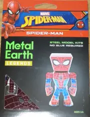 Spider-Man Metal Earth Legends Marvel 3D Laser Cut Metal Model Kit MEM005