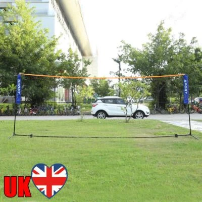 Portable Standard Professional Badminton Volleyball Tennis Nets Mesh (5m)
