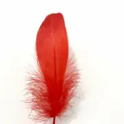 Goose Nagoire Feathers 10 grams - Red