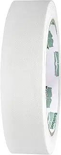 (White) - 2.5cm White Coloured Premium-Cloth Book Binding Repair Tape 15 Yard Roll (BookGuard Brand)