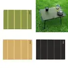 Camping Table Mat Foldable Silicone Table Cover Protector for Dining Table