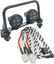 RC Roof Lights Decoration with Metal Bracket for D42 MN82 99S 1/12 RC Car