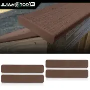 (4 pcs in One Package) 5.5” Brown Composite Decking boards End Cap Set