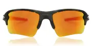 Oakley OO9188 FLAK 2.0 XL 918886 Men's Sunglasses Black Size 59