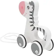 MOLUCKFU 1Pc Cartoon Pull Educational Drag Car for Safe Design for Home and