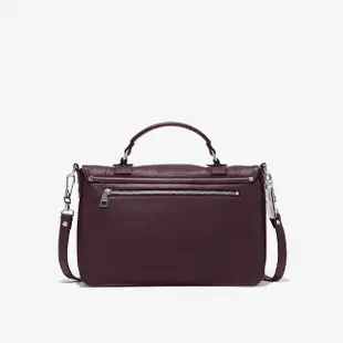 【Proenza Schouler】PS1 中款防刮山羊皮手提斜背包/兩用包(巧克力深紫色)