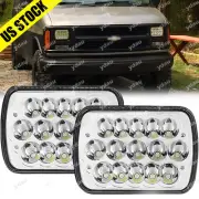 For Chevy Express 1500 2500 3500 Cargo Van 5x7" 7x6'' Sealed LED Headlights 2PCS (for: Peugeot)
