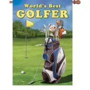World's Best Golfer House Size Flag PR 52861