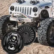 2PCS for Jeep Wrangler JK 07- 17 7" Round LED Headlights Replacement Lamps Hi/Lo