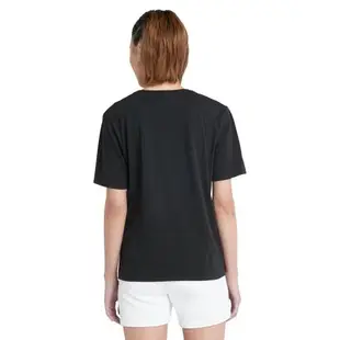 Timberland 女款黑色LOGO印花短袖T恤A6AVM001